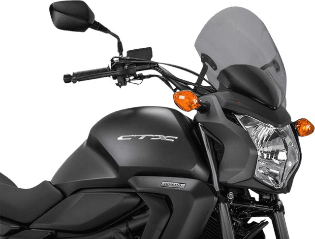 PUIG HI-TECH PARTS 2301-2500 New Generation Windscreen - 15-3/4" - Smoke - CTX700N