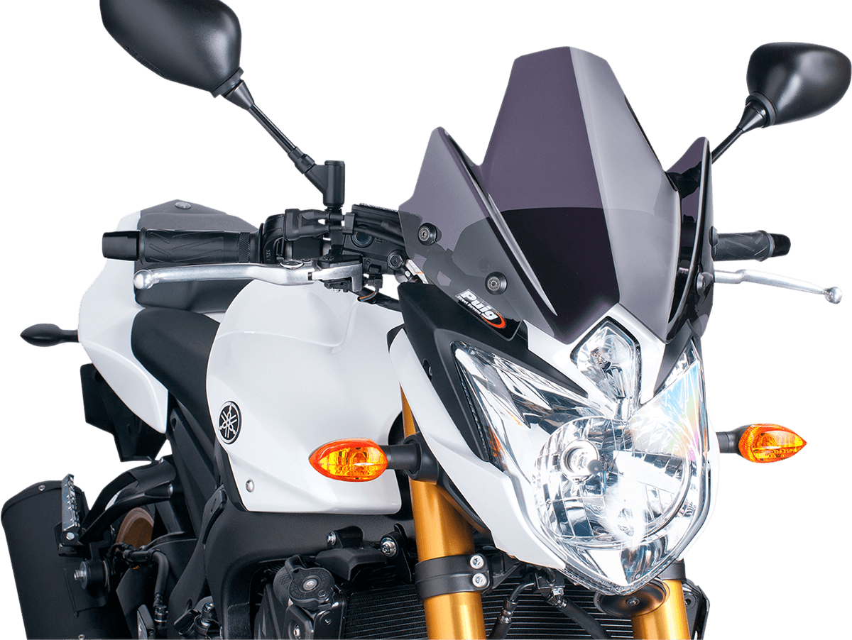 PUIG HI-TECH PARTS 2301-2577 New Generation Windscreen - Dark Smoke - FZ8