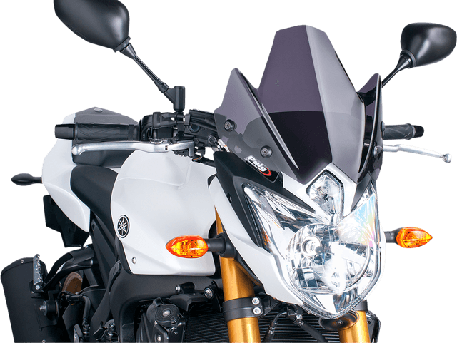PUIG HI-TECH PARTS 2301-2577 New Generation Windscreen - Dark Smoke - FZ8