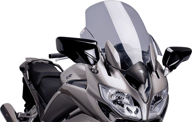 PUIG HI-TECH PARTS 2301-2612 Touring Windscreen - 22" - Smoke - Yamaha