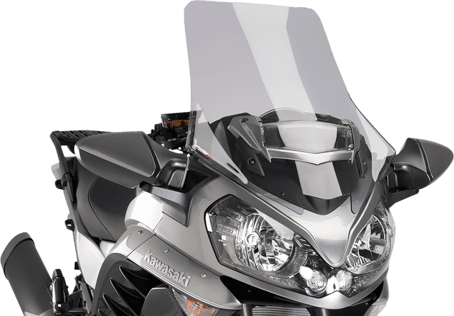 PUIG HI-TECH PARTS 2301-2648 Race Windscreen - 27-3/4" - Light Smoke - Kawasaki