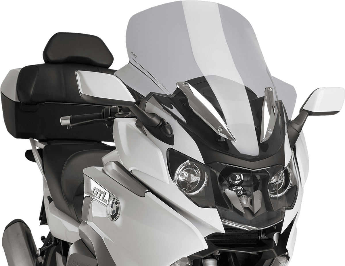 PUIG HI-TECH PARTS 2301-2720 Race Windscreen - 27-1/2" - Light Smoke - BMW