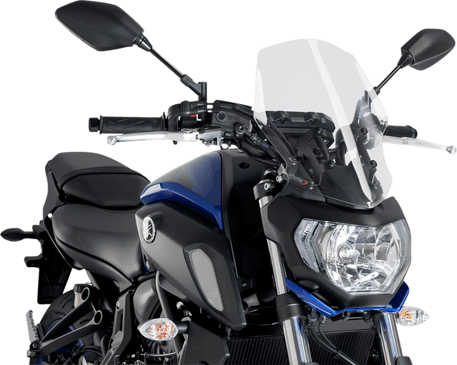 PUIG HI-TECH PARTS 2301-2751 Race Windscreen - 14-1/4" - Clear - Tour - Yamaha