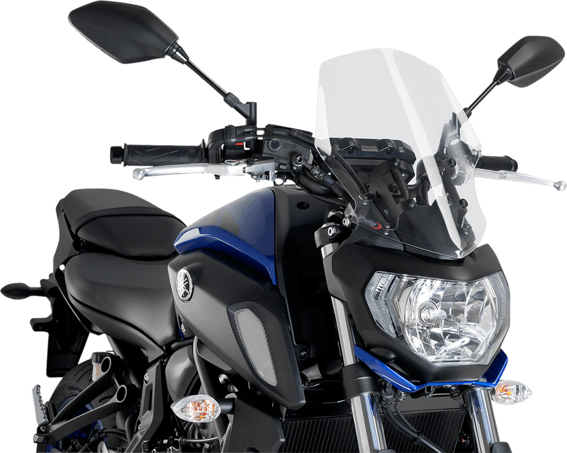 PUIG HI-TECH PARTS 2301-2751 Race Windscreen - 14-1/4" - Clear - Tour - Yamaha