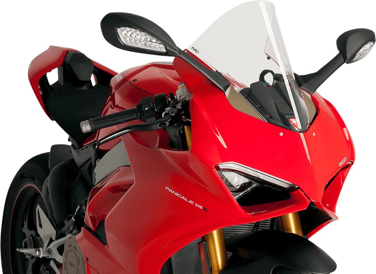 PUIG HI-TECH PARTS 2301-2763 Race Windscreen - 15-3/4" - Clear - Ducati