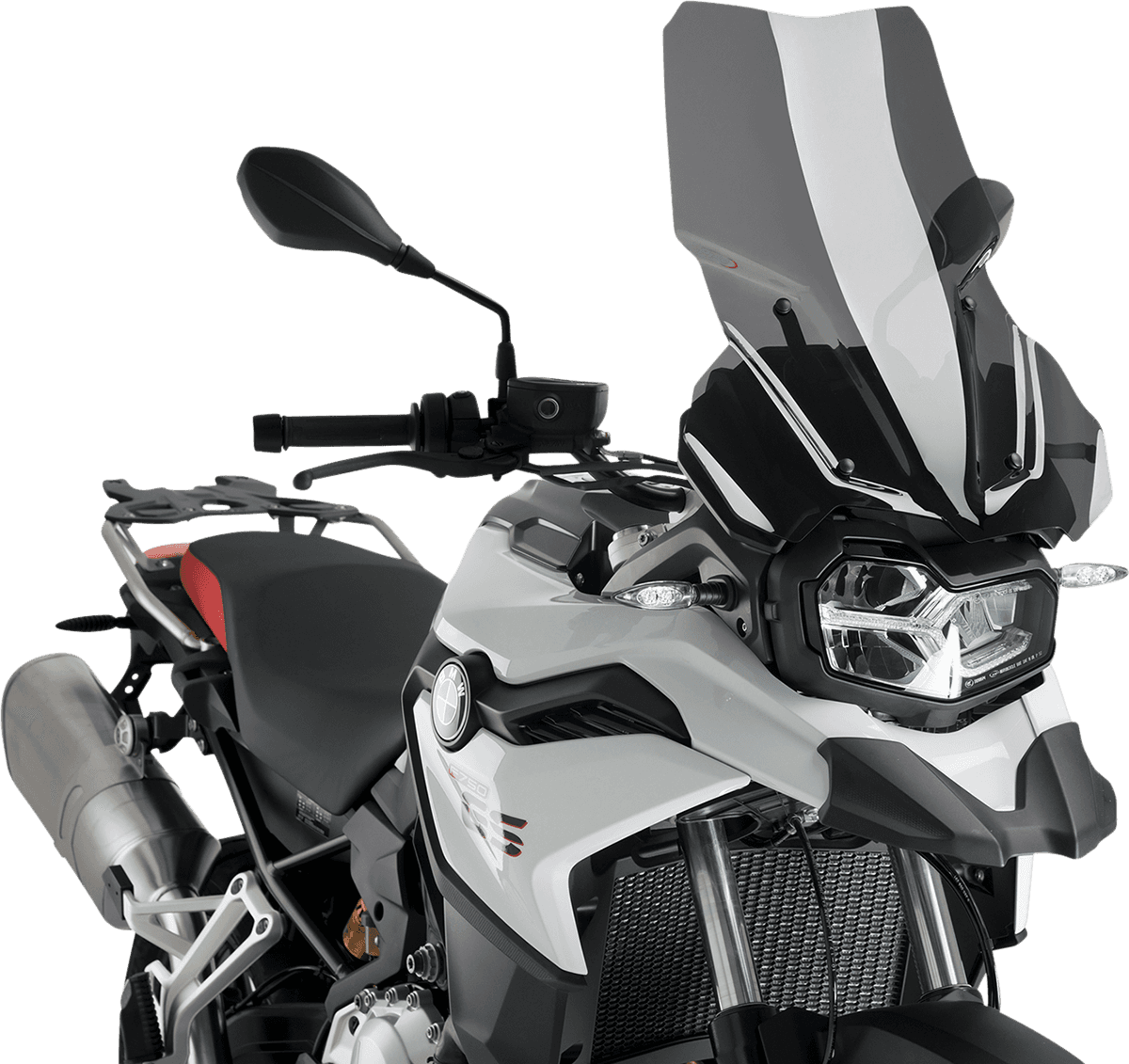 PUIG HI-TECH PARTS 2301-2811 Touring Windscreen - 21" - Dark Smoke - BMW