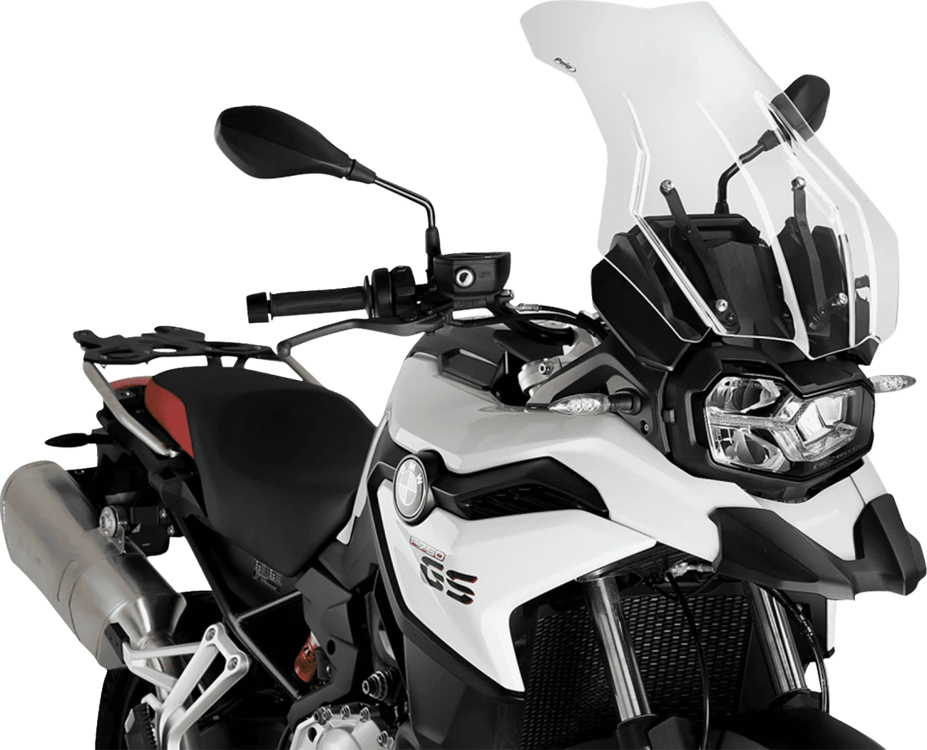PUIG HI-TECH PARTS 2301-2813 Touring Windscreen - 21" - Clear - BMW