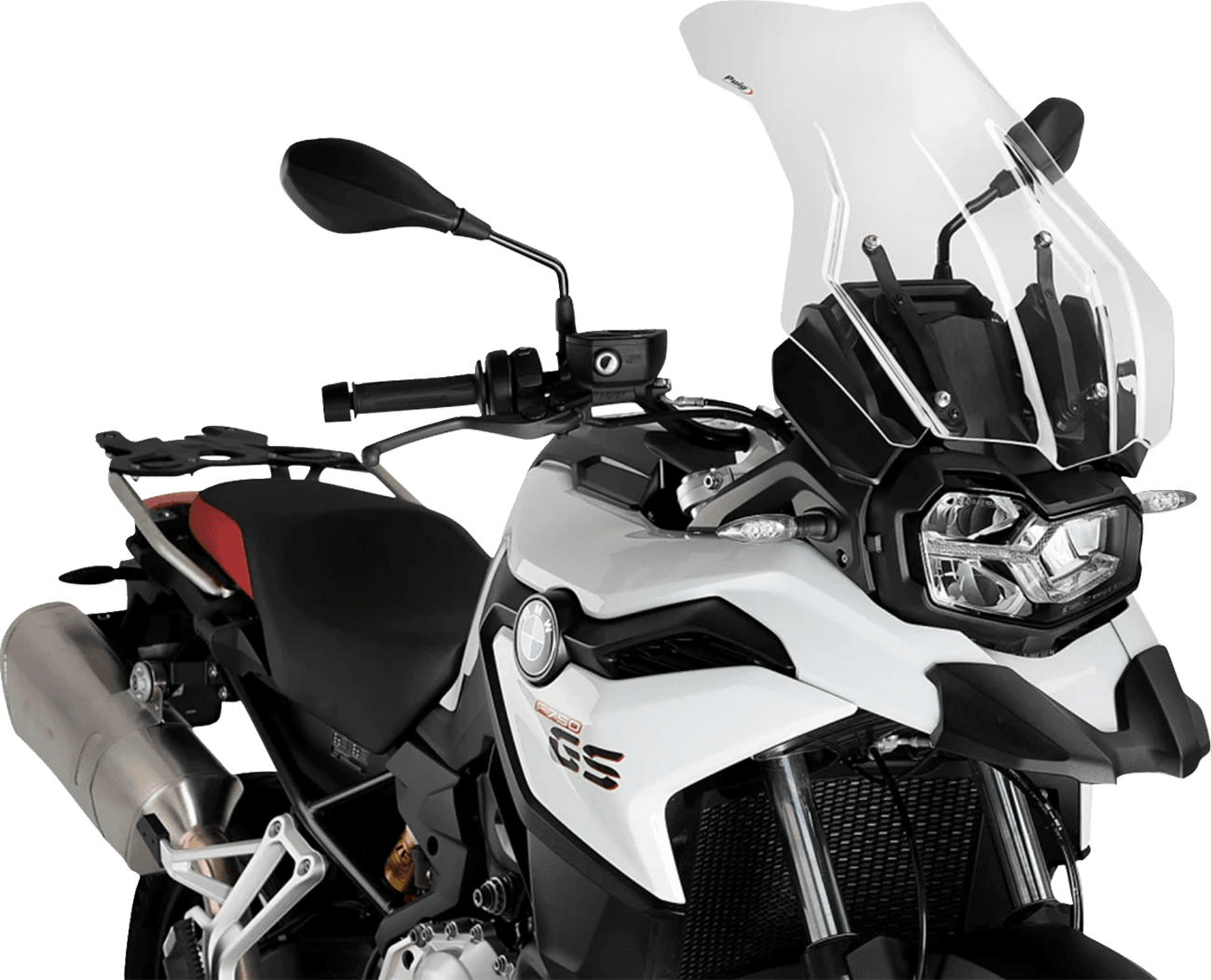 PUIG HI-TECH PARTS 2301-2813 Touring Windscreen - 21" - Clear - BMW