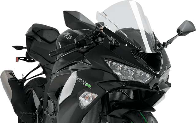 PUIG HI-TECH PARTS 2301-2846 Race Windscreen - 13-3/4" - Clear - ZX-6R