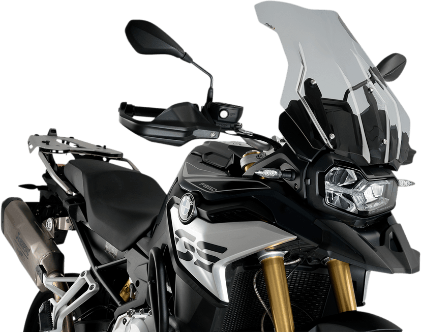 PUIG HI-TECH PARTS 2301-2885 Touring Windscreen - 21-1/4" - Smoke - BMW — image 2 of 2