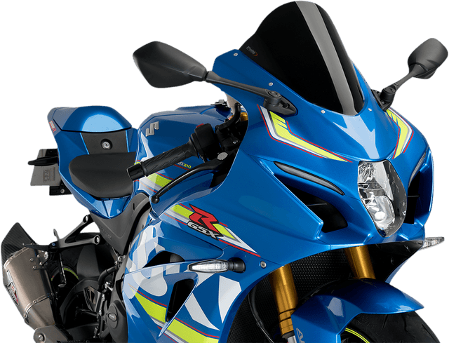 PUIG HI-TECH PARTS 2301-2961 Race Windscreen - 11-1/4" - Black - GSX-R