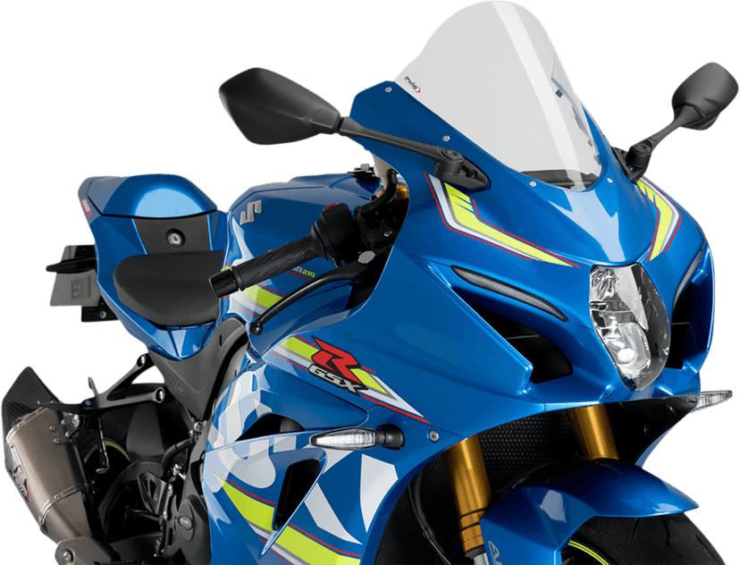 PUIG HI-TECH PARTS 2301-2962 Race Windscreen - 11-1/4" - Clear - GSX-R