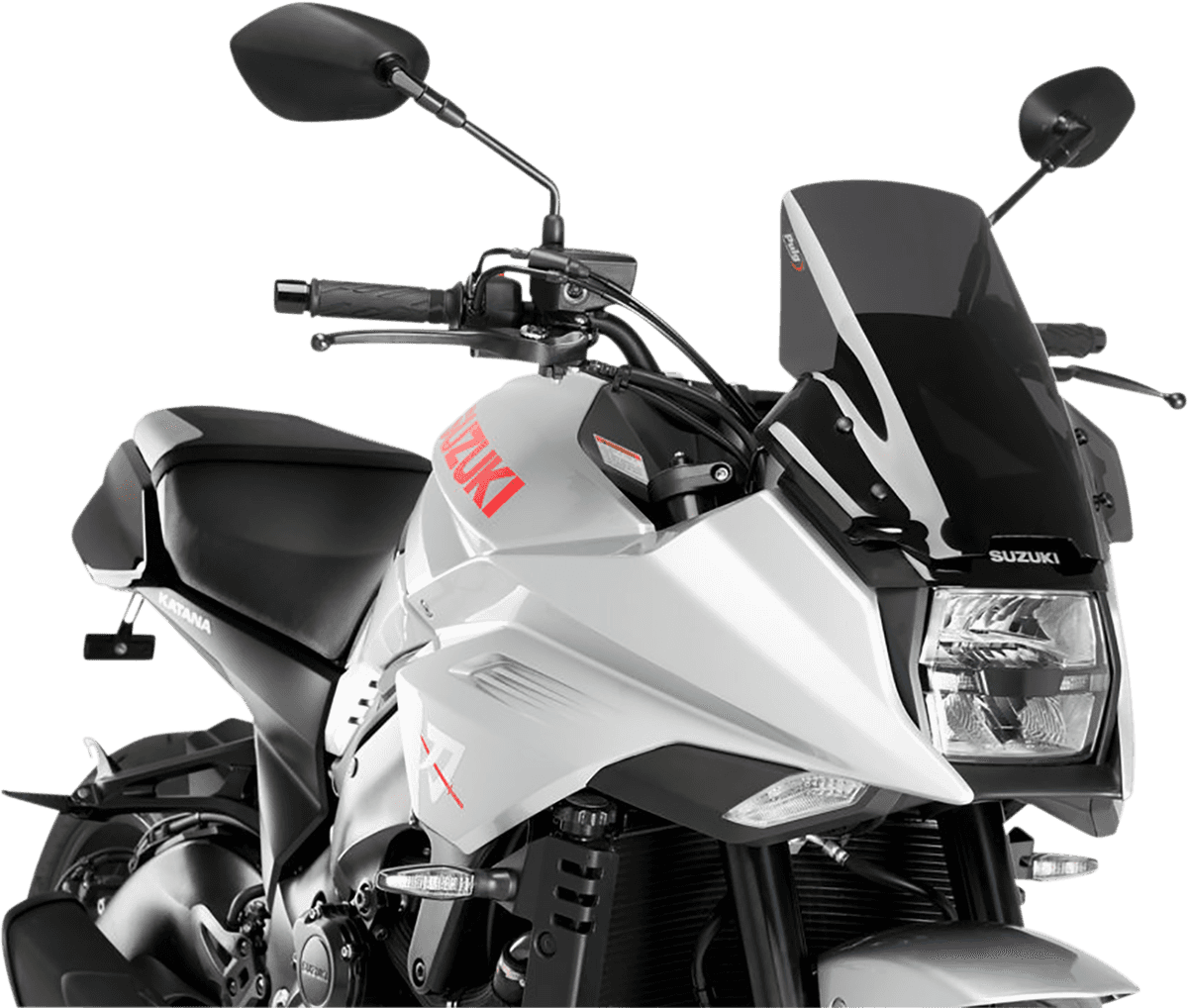PUIG HI-TECH PARTS 2301-2971 Race Windscreen - 13" - Dark Smoke - YZF-R3
