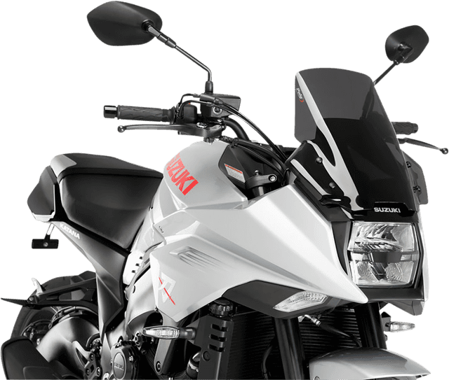PUIG HI-TECH PARTS 2301-2971 Race Windscreen - 13" - Dark Smoke - YZF-R3