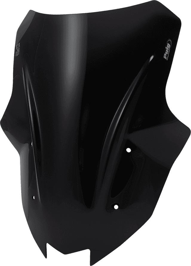PUIG HI-TECH PARTS 2301-2995 Race Windscreen - 18-1/2" - Dark Smoke - Kawasaki
