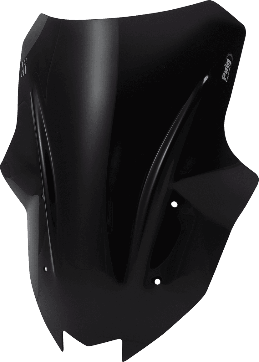 PUIG HI-TECH PARTS 2301-2995 Race Windscreen - 18-1/2" - Dark Smoke - Kawasaki
