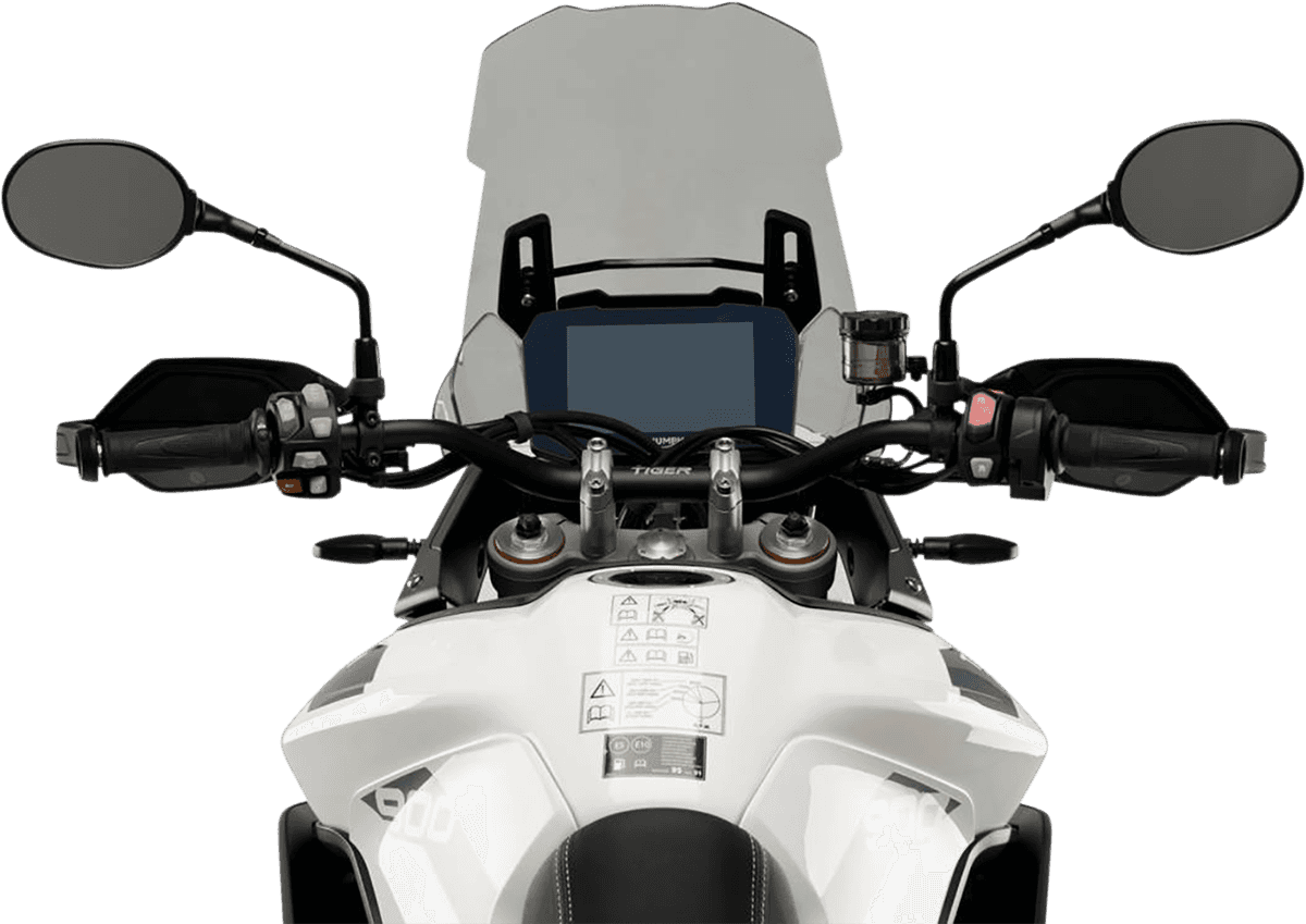 PUIG HI-TECH PARTS 2301-3015 Touring Windscreen - 22" - Smoke - Triumph
