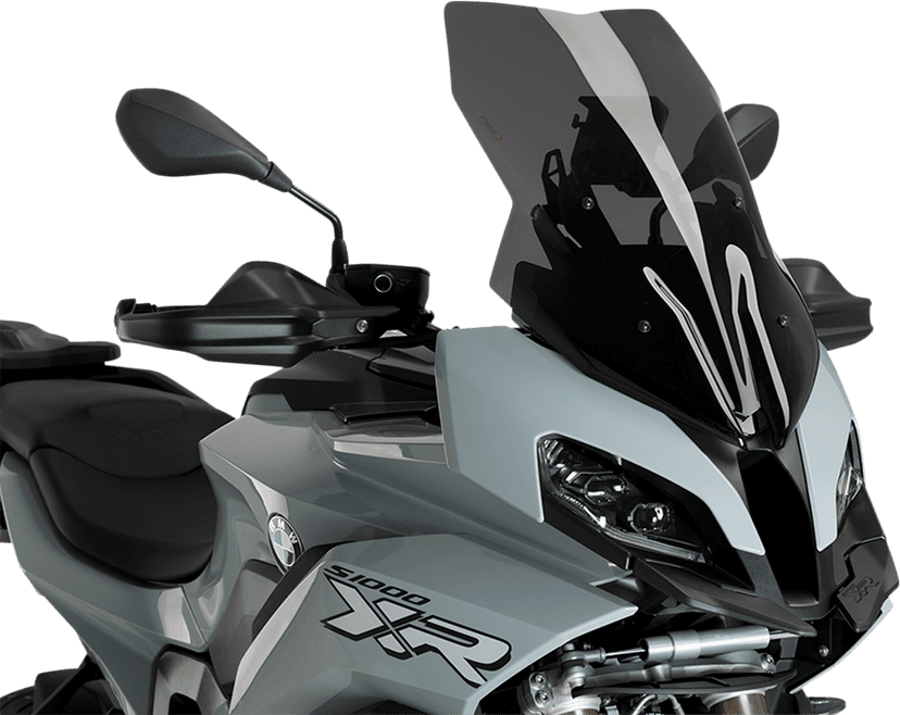 PUIG HI-TECH PARTS 2301-3024 Touring Windscreen - 22-1/4" - Dark Smoke - S 1000 XR