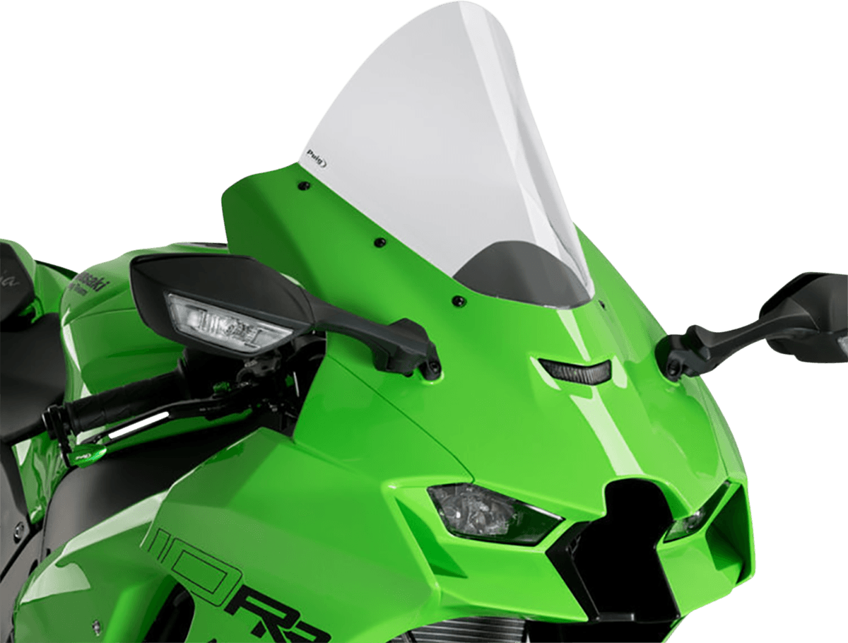 PUIG HI-TECH PARTS 2301-3042 Race Windscreen - 12-1/2" - Clear - Ninja ZX-10R