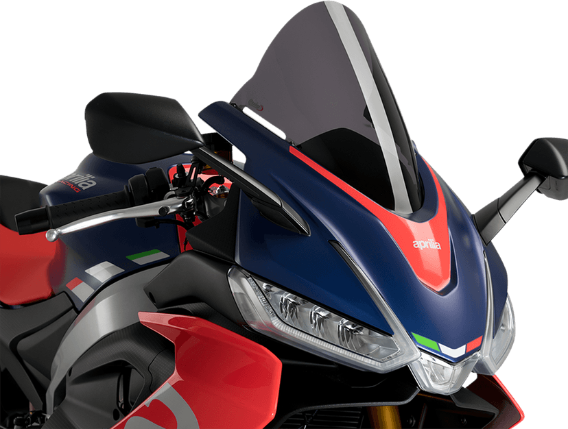 PUIG HI-TECH PARTS 2301-3044 Race Windscreen - 12-1/2" - Dark Smoke - RS 660