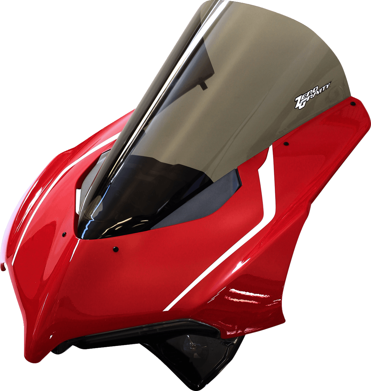ZERO GRAVITY 2301-3081 Windscreen - Light Smoke - '18-'25 Panigale V2/V4