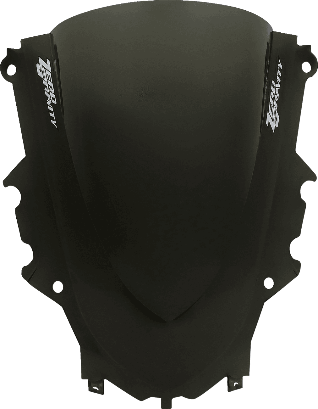 ZERO GRAVITY 2301-3107 Double Bubble Windscreen - Light Smoke - YZF-R3/Monster/World GP