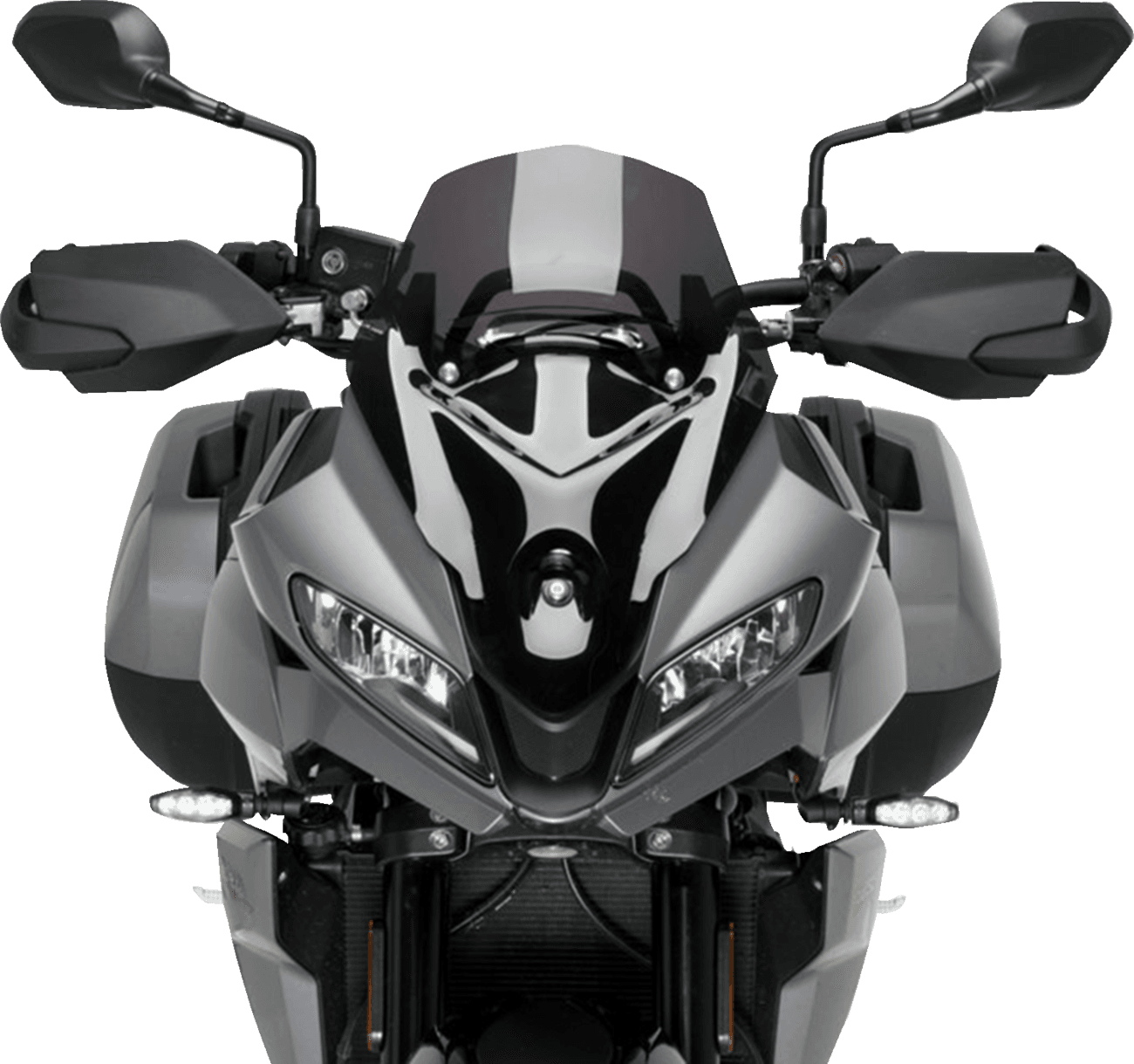 PUIG HI-TECH PARTS 2301-3134 Sport Windscreen - 18" - Dark Smoke - Tiger Sport 660