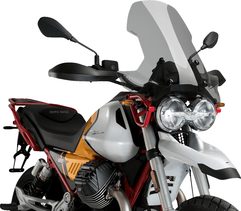 PUIG HI-TECH PARTS 2301-3143 Touring Windscreen - 22-7/8" - Smoke - Moto Guzzi