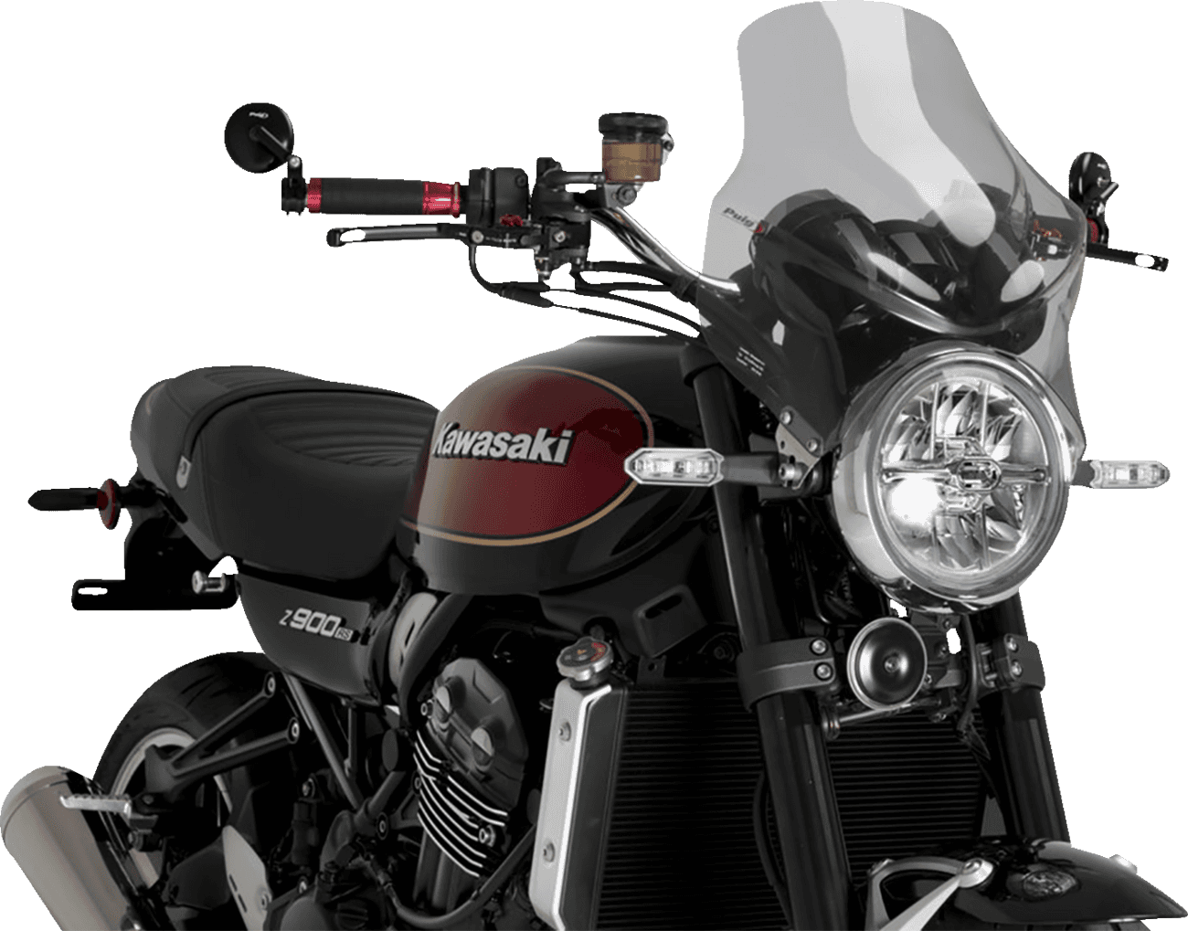 PUIG HI-TECH PARTS 2301-3163 Top Windshield - Smoke - Z900RS