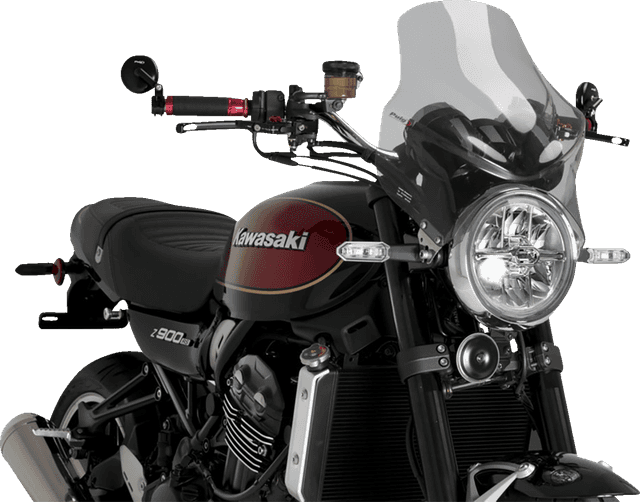 PUIG HI-TECH PARTS 2301-3163 Top Windshield - Smoke - Z900RS