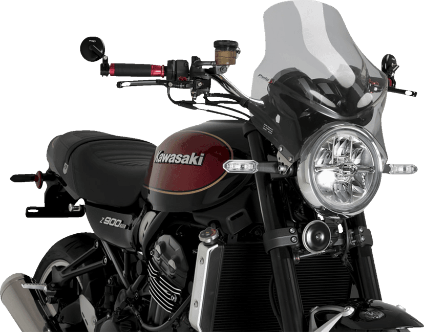 PUIG HI-TECH PARTS 2301-3163 Top Windshield - Smoke - Z900RS