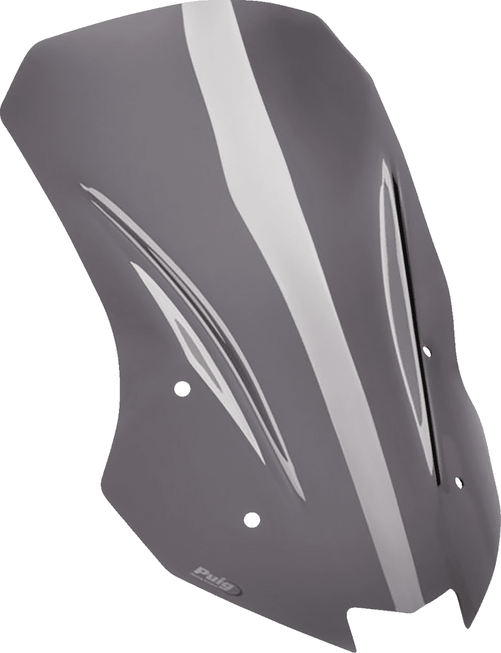 PUIG HI-TECH PARTS 2301-3168 Touring Windscreen - 18-5/8" - Dark Smoke - KLR 650