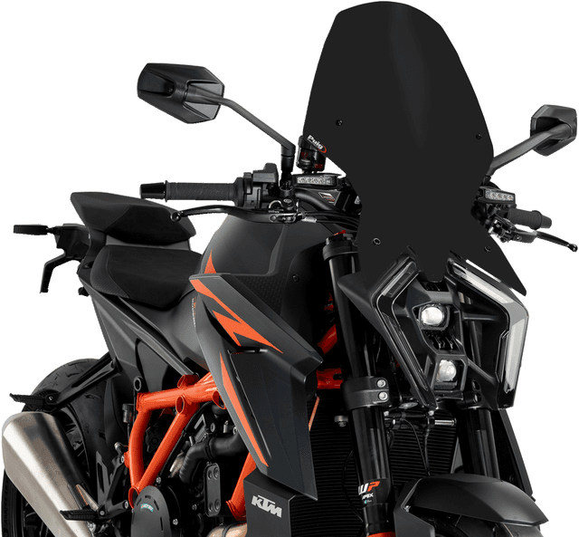 PUIG HI-TECH PARTS 2301-3257 New Generation Windscreen - Black - 1390 Super Duke — image 2 of 2