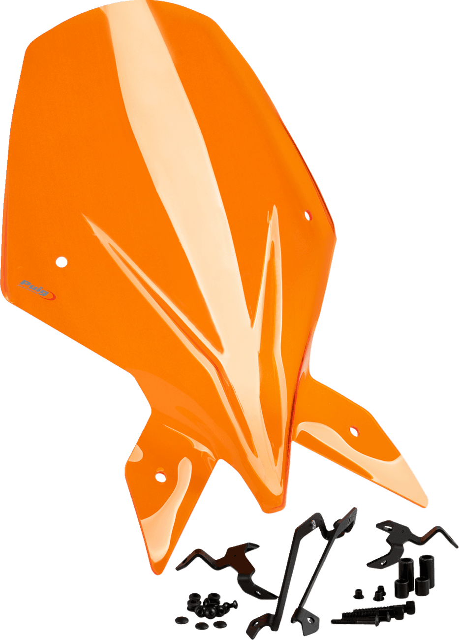 PUIG HI-TECH PARTS 2301-3258 New Generation Windscreen - Orange - 1390 Super Duke