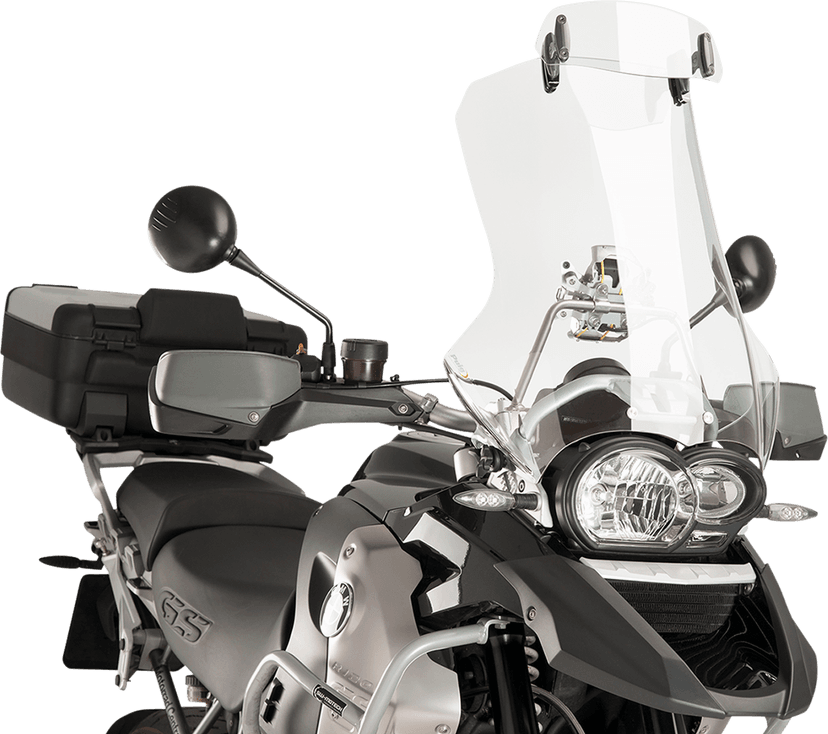 PUIG HI-TECH PARTS 2302-0144 Adjustable Visor - Clear - R1200GS — image 1 of 2