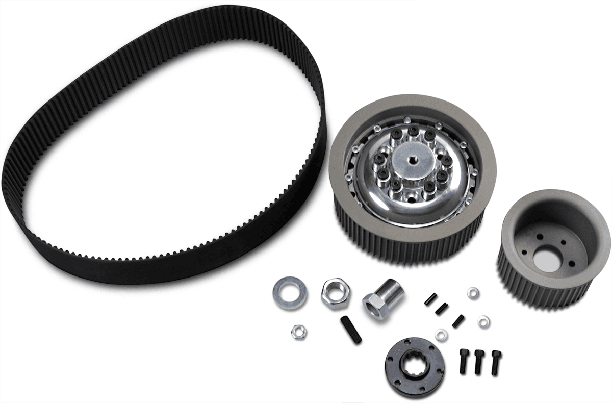 BELT DRIVES LTD. 2302-1263 Belt Drive Kit w/Quiet Clutch System - 3" - 8 mm