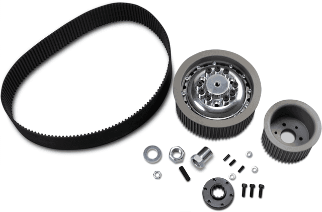 BELT DRIVES LTD. 2302-1263 Belt Drive Kit w/Quiet Clutch System - 3" - 8 mm