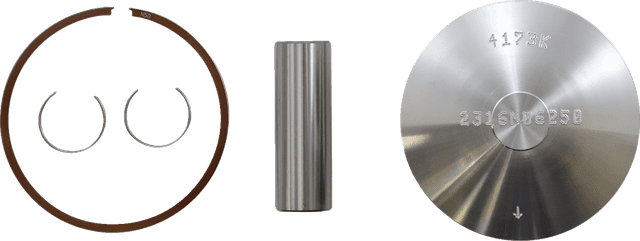 WISECO 2308M06250 Piston Kit - 62.50 mm - Moto Ski | Ski-Doo — image 2 of 2