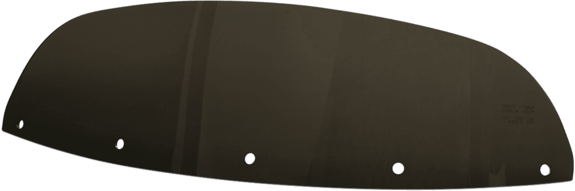 MEMPHIS SHADES 2310-0001 Windshield - 5" - Black - '86-'95 FLHT