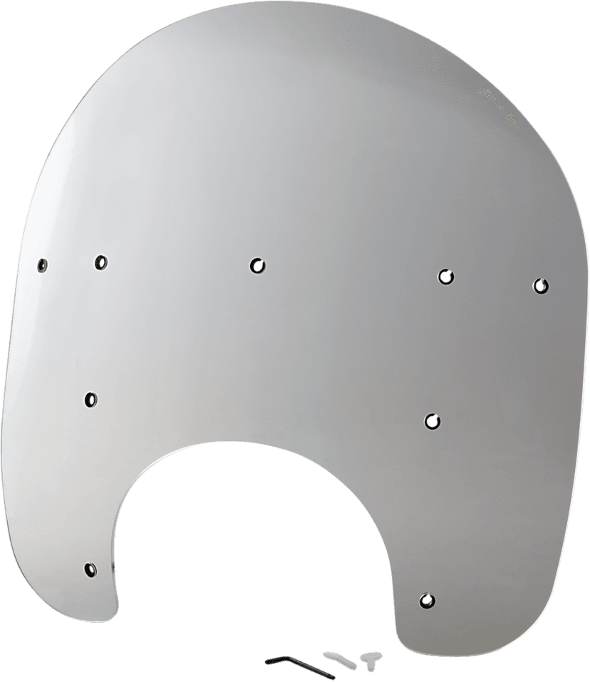 MEMPHIS SHADES 2310-0010 Road King Replacement Plastic - 15" - Clear — image 1 of 8