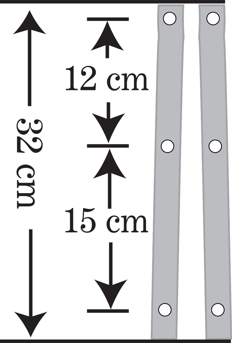 MEMPHIS SHADES 2310-0036 Road King Replacement Plastic - 19" - Solar — image 4 of 8