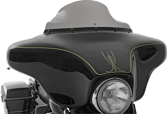 KLOCK WERKS 2310-0209 Flare® Windshield - 6-1/2" - Black - '86-'95 FLHT — image 1 of 3