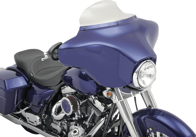 KLOCK WERKS 2310-0211 Flare® Windshield - 6-1/2" - Tinted - '96-'13 FLH — image 3 of 4