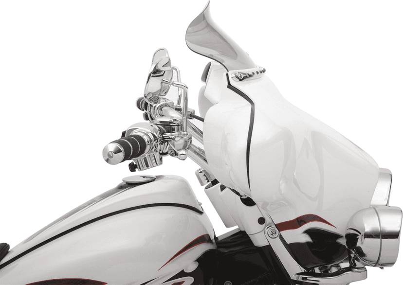 KLOCK WERKS 2310-0211 Flare® Windshield - 6-1/2" - Tinted - '96-'13 FLH — image 1 of 4
