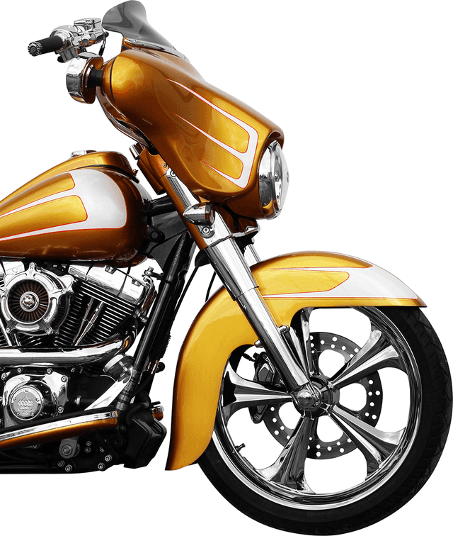 KLOCK WERKS 2310-0212 Flare® Windshield - 6-1/2" - Smoke - '96-'13 FLH — image 6 of 8