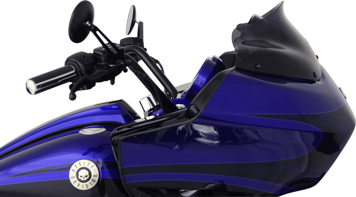 KLOCK WERKS 2310-0214 Sport Flare® Windshield - 8" - Smoke - '98-'13 FLTR