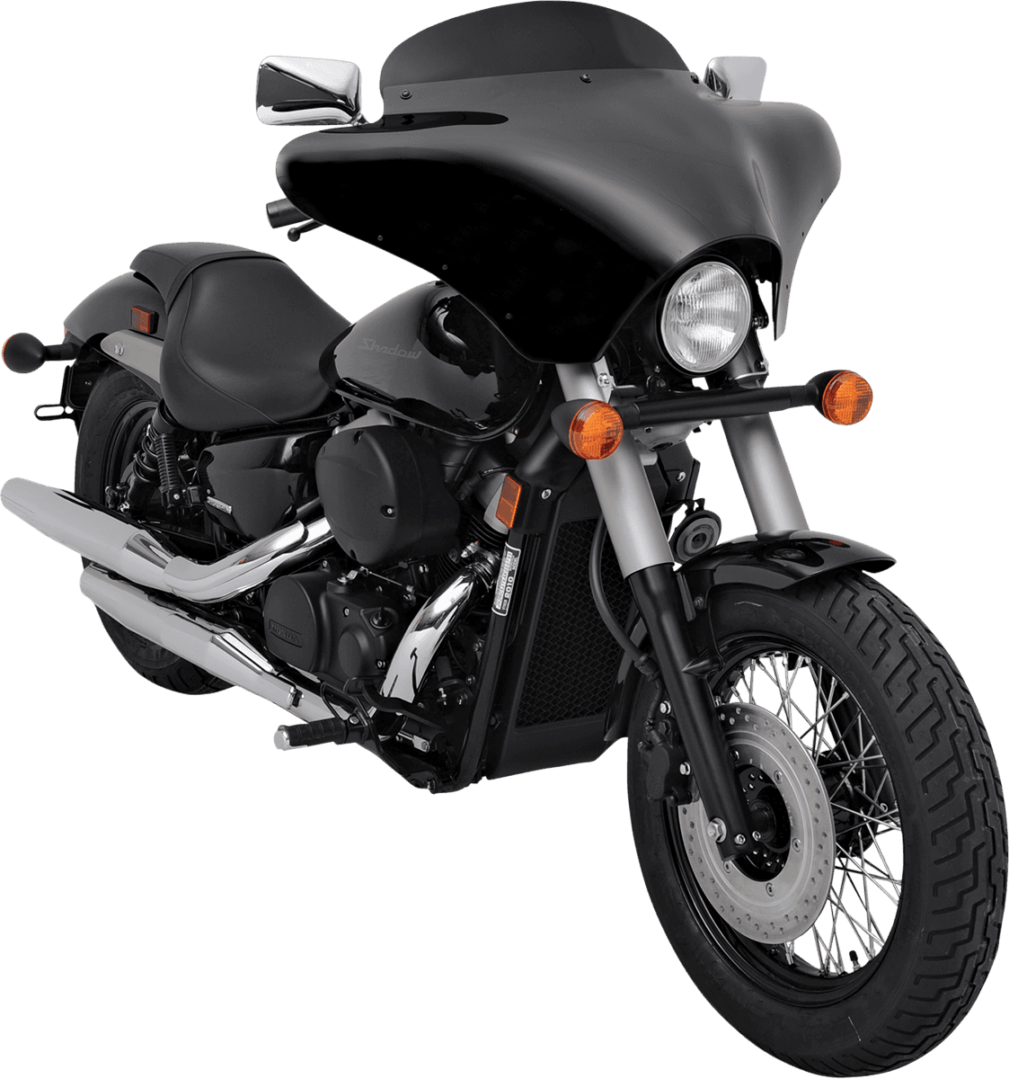 MEMPHIS SHADES 2310-0215 Fairing Shield - 5" - Black