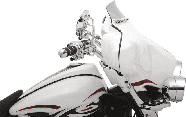 KLOCK WERKS 2310-0222 Flare® Windshield - 3-1/2" - Tinted - '96-'13 FLH — image 1 of 3