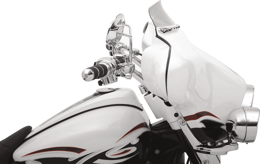 KLOCK WERKS 2310-0222 Flare® Windshield - 3-1/2" - Tinted - '96-'13 FLH — image 1 of 3