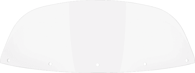 MEMPHIS SHADES 2310-0263 Windshield - 7" - Clear- '86-'95 FLHT